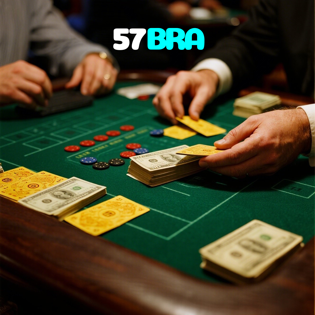 57BRA:Vença no poker e mostre que você é um verdadeiro campeão!