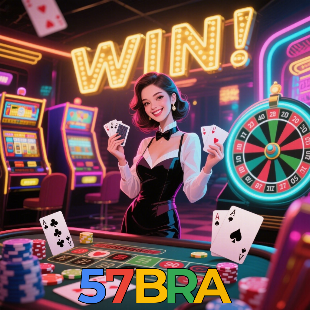 57BRA:Jogue nas mesas de poker e se torne um campeão das cartas!