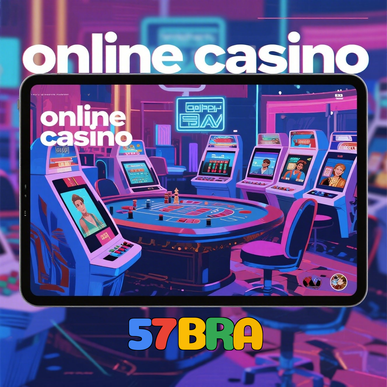57BRA：Aposte nas mesas de poker e mostre quem é o mestre das cartas!