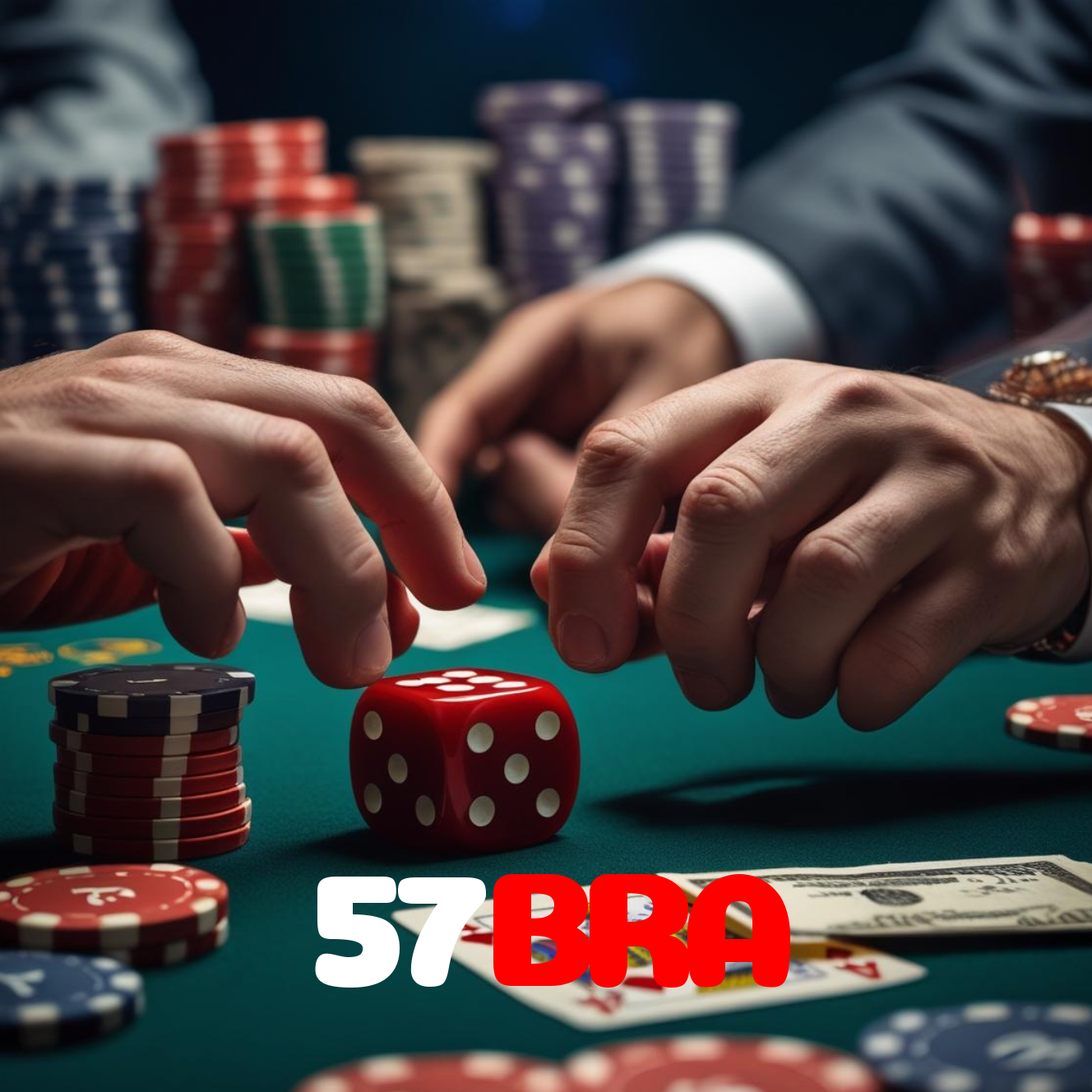 57BRA:Vença no poker e mostre que você é um mestre das cartas!