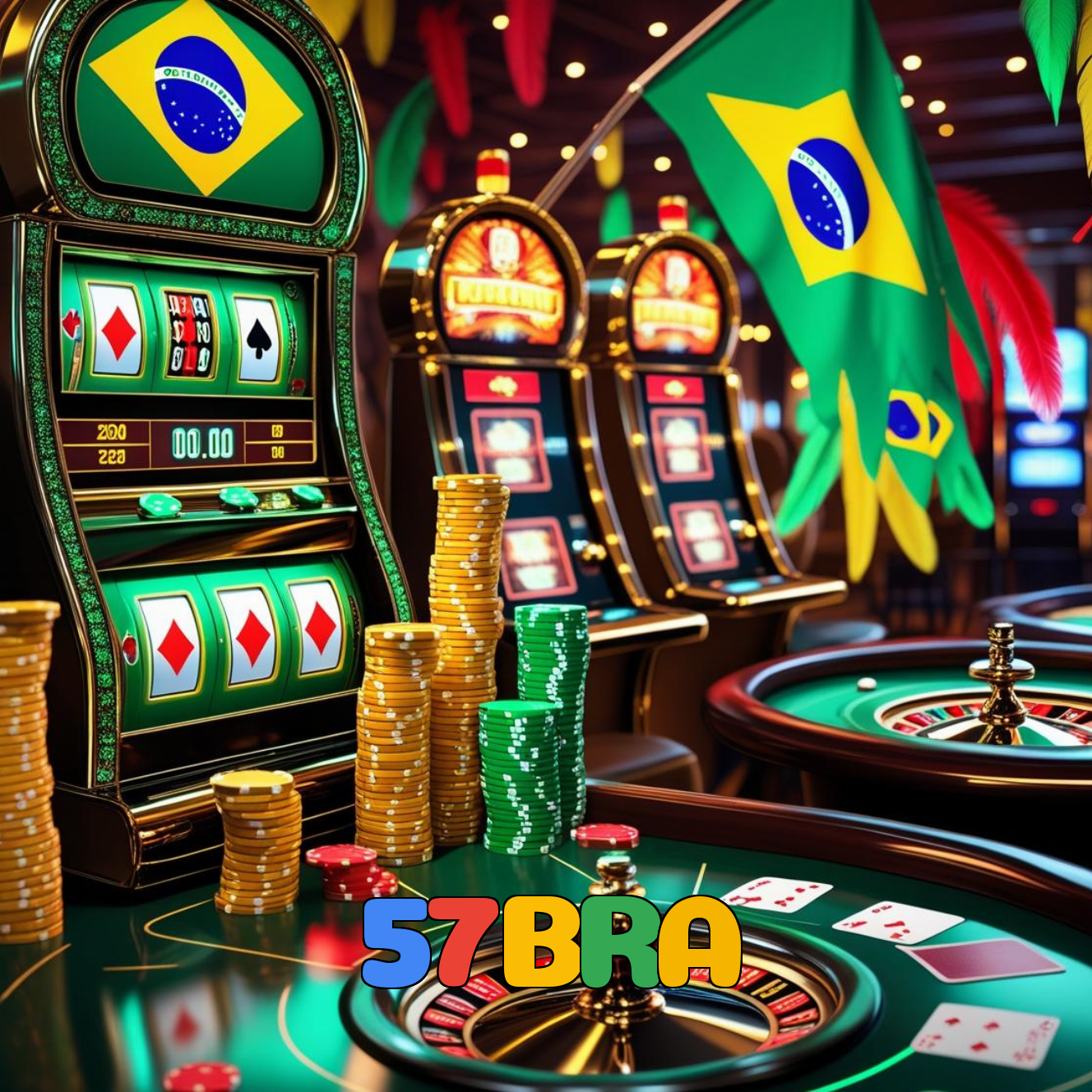 57BRA：Vença no blackjack e leve grandes prêmios para casa!