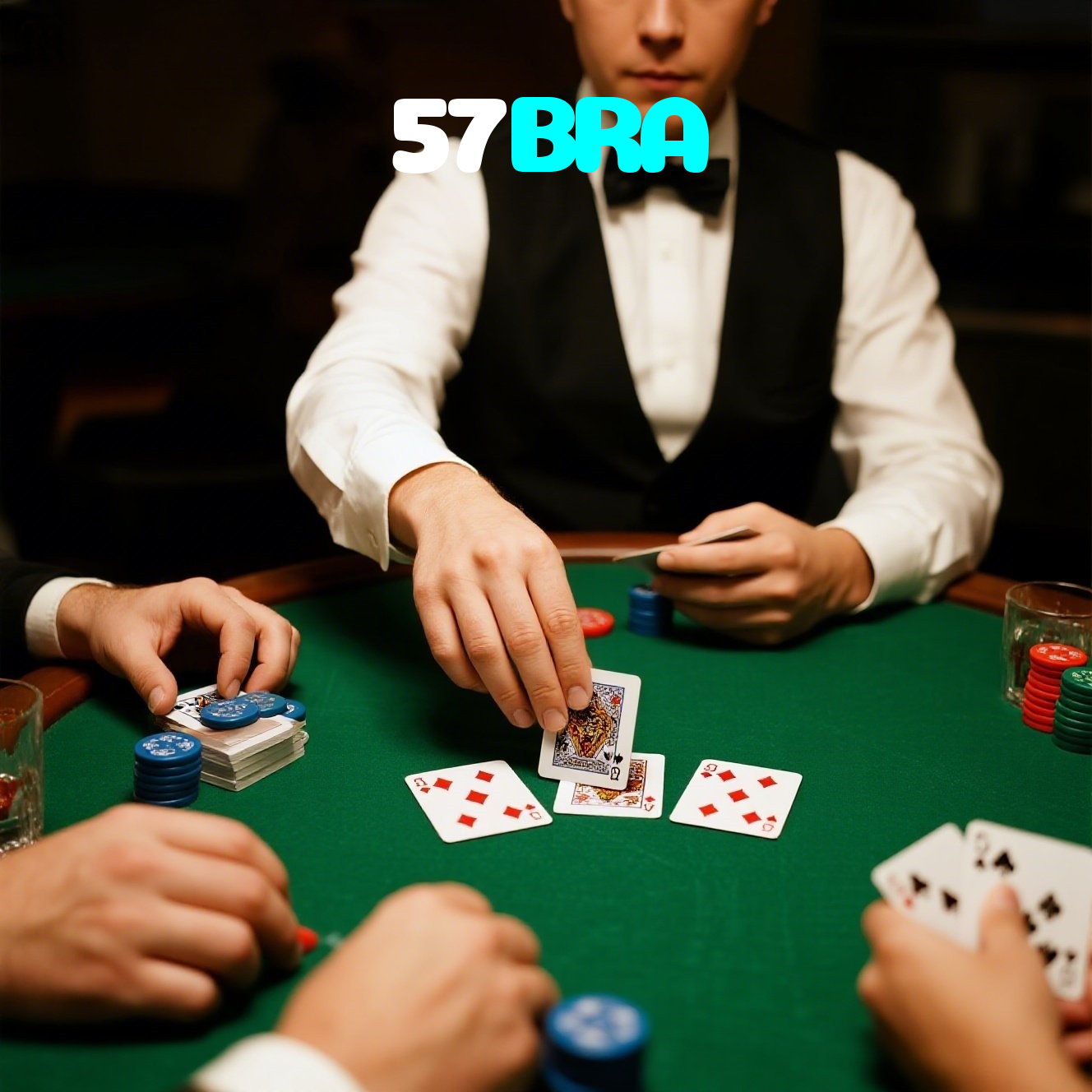 57BRA:Jogue poker como um profissional e vença grandes desafios!
