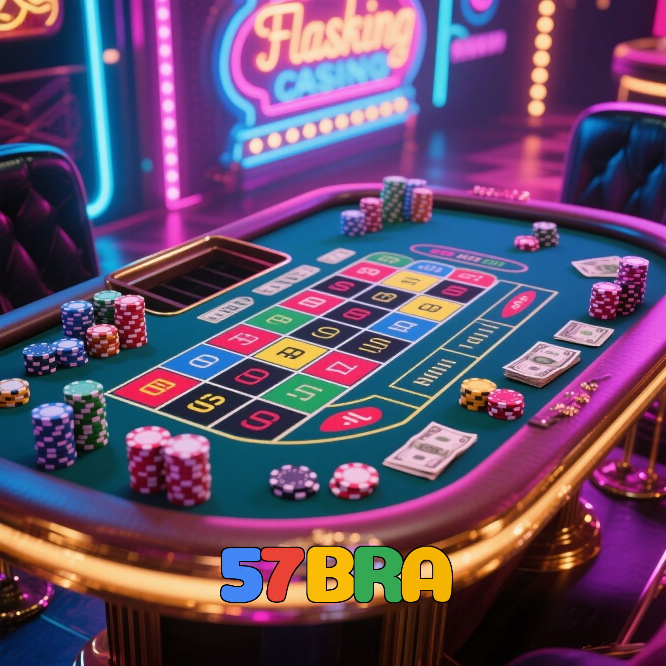57BRA:Mostre suas habilidades e vença nas mesas de poker online!