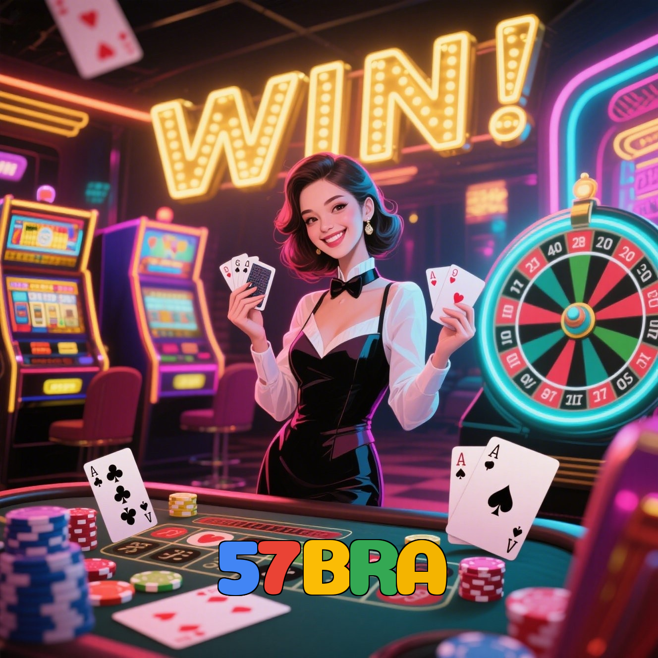 57BRA：Vença no poker e prove que você é o mestre das cartas!